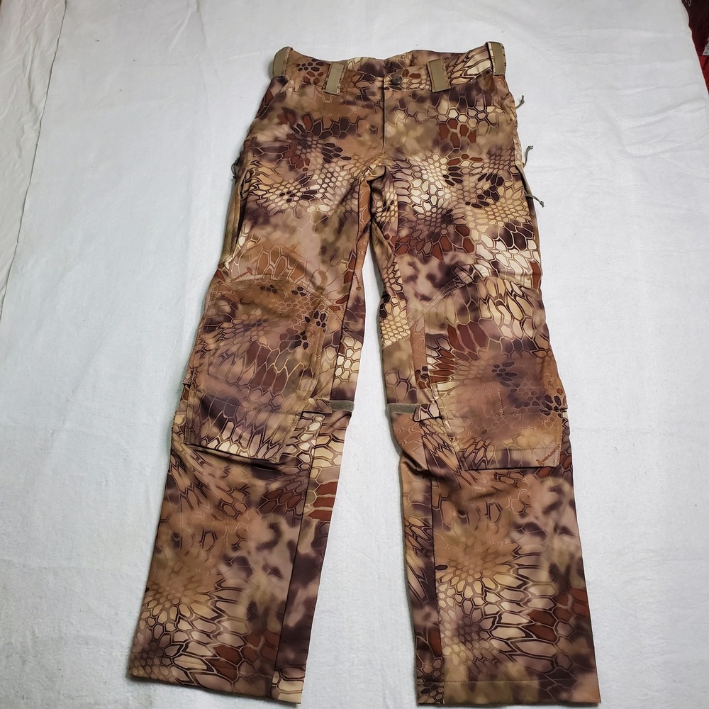 Kryptek Mens Tactical Cargo Pants Camo Kryptek Highlander Camouflage Size 32 Reg